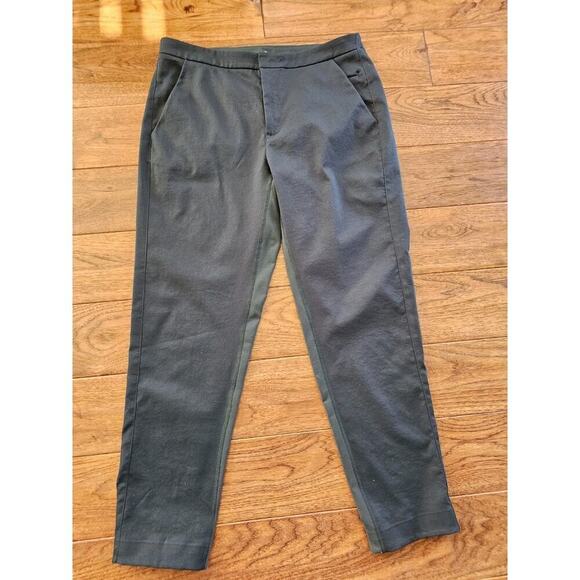 Lululemon Dark Green Stretch Utility Pants Women's Size 8 - Picture 10 of 11